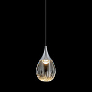 Подвесной светильник MD24001004-1A chrome/clear Подвесной светильник MD24001004-1A chrome/clear