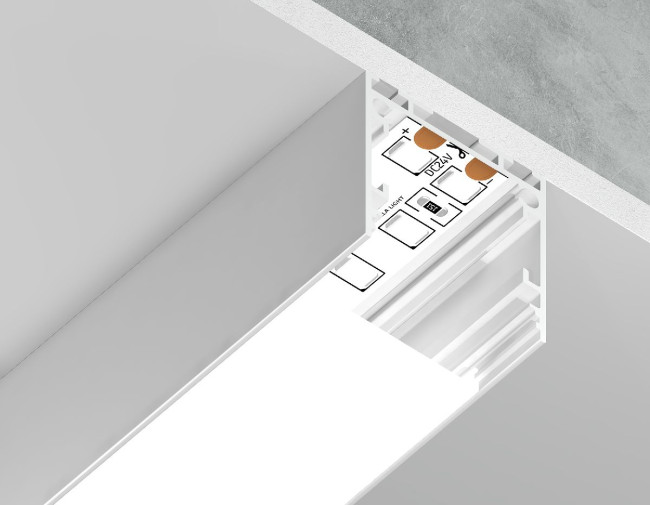 Алюминиевый профиль Ambrella Light Profile System GP2500WH Алюминиевый профиль Ambrella Light Profile System GP2500WH