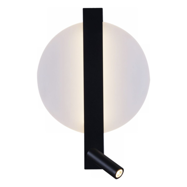 Настенный светильник Reluce 86212-9.2-001CT LED8+3W BK Настенный светильник Reluce 86212-9.2-001CT LED8+3W BK