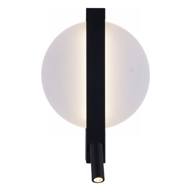 Настенный светильник Reluce 86212-9.2-001CT LED8+3W BK Настенный светильник Reluce 86212-9.2-001CT LED8+3W BK