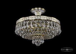 Люстра на штанге Bohemia Ivele Crystal 19271/35IV GW Люстра на штанге Bohemia Ivele Crystal 19271/35IV GW