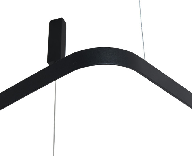 Подвесная люстра Italline IT013-6024 black 3000K