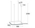 Подвесная люстра Italline IT013-6024 black 3000K
