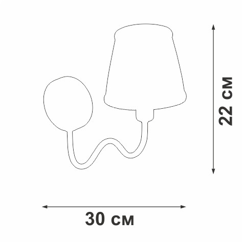 Бра Vitaluce V1848-8/1A Бра Vitaluce V1848-8/1A