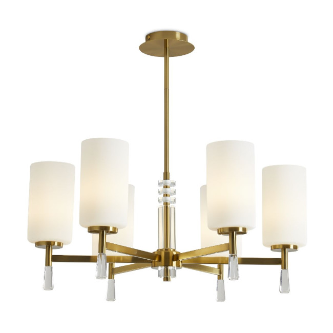 Люстра на штанге Freya Chic FR2031PL-06BS Люстра на штанге Freya Chic FR2031PL-06BS