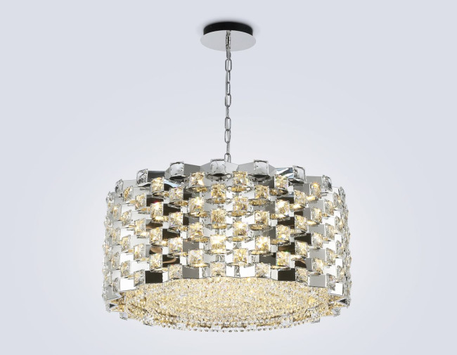 Подвесная люстра Ambrella Light High Light Crystal LH41006