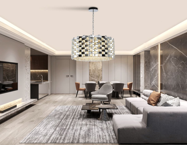 Подвесная люстра Ambrella Light High Light Crystal LH41006