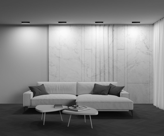 Линейный потолочный светильник Maytoni Basis C068CL-20W3-6K-B Линейный потолочный светильник Maytoni Basis C068CL-20W3-6K-B