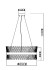Подвесная люстра Arte Lamp Acapulco A1073LM-12PB