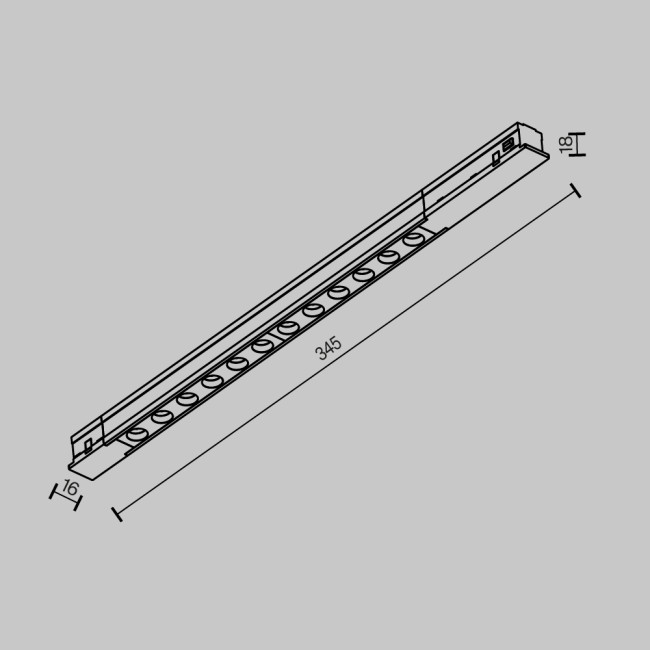 Трековый магнитный светильник Maytoni Technical Points TR232-2-10W3K-B Трековый магнитный светильник Maytoni Technical Points TR232-2-10W3K-B