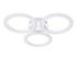 Потолочная светодиодная люстра Ambrella Light Acrylica Original FA4052 Потолочная светодиодная люстра Ambrella Light Acrylica Original FA4052