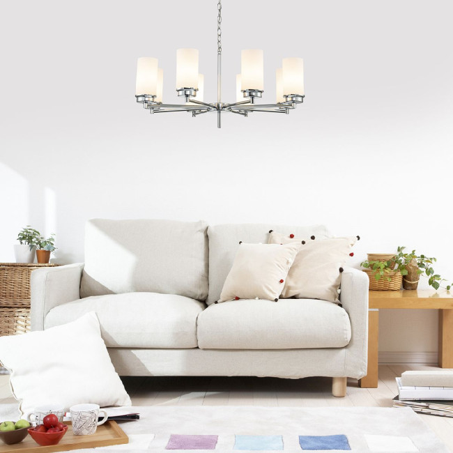 Подвесная люстра Escada Legacy 2119/8S Chrome Подвесная люстра Escada Legacy 2119/8S Chrome