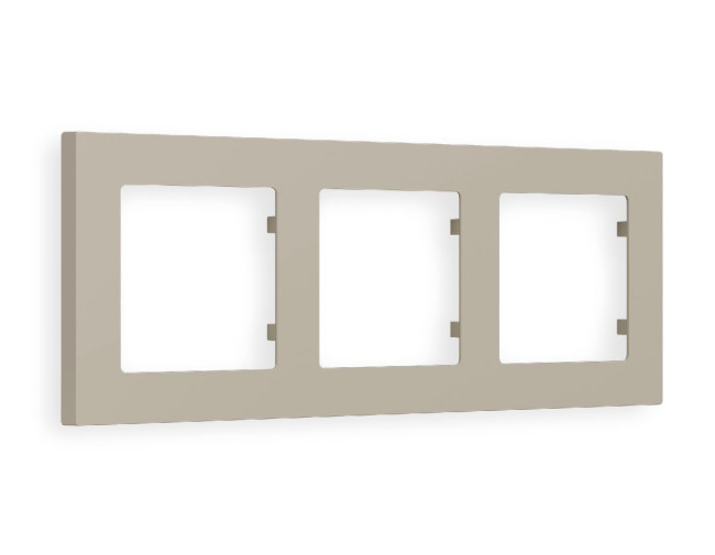 Рамка трехместная Ambrella Volt Techno AF220363 Рамка трехместная Ambrella Volt Techno AF220363