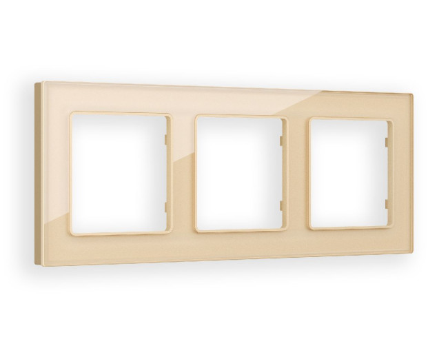 Рамка трехместная Ambrella Volt Platos AF330603 Рамка трехместная Ambrella Volt Platos AF330603