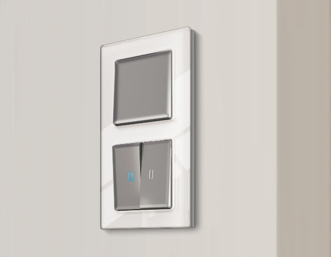 Лицевая панель для выключателя одноклавишного Ambrella Volt Alfa AP5010