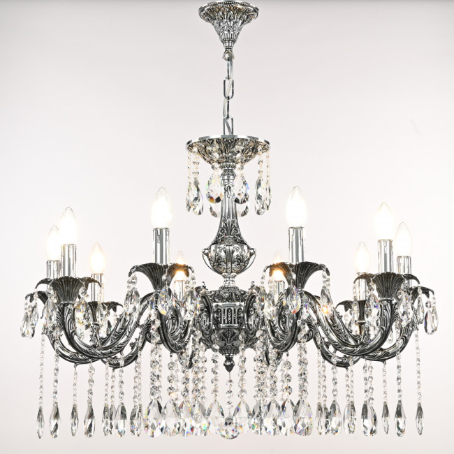 Подвесная люстра Bohemia Ivele Crystal AL79101/10/250 A NB Подвесная люстра Bohemia Ivele Crystal AL79101/10/250 A NB