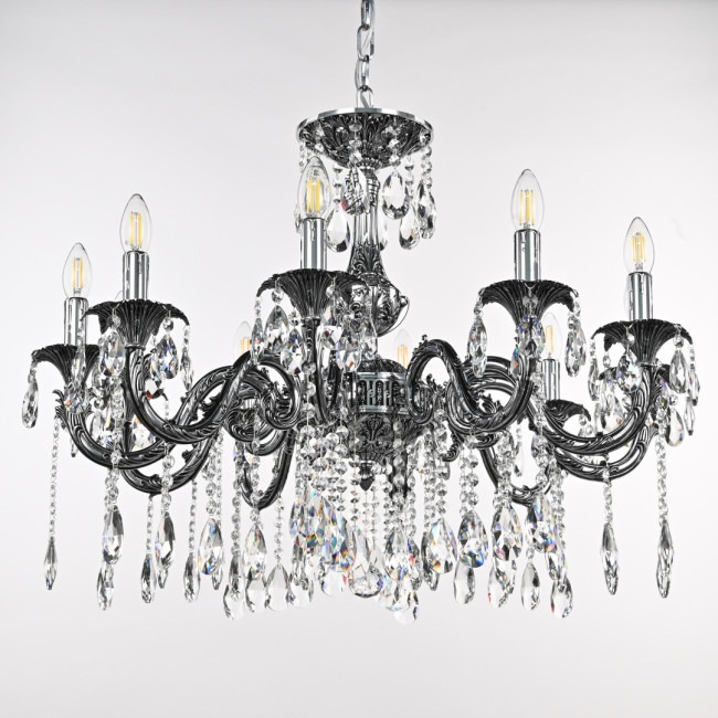 Подвесная люстра Bohemia Ivele Crystal AL79101/10/250 A NB Подвесная люстра Bohemia Ivele Crystal AL79101/10/250 A NB