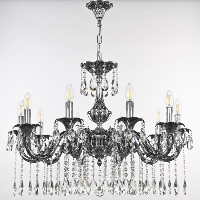 Подвесная люстра Bohemia Ivele Crystal AL79101/10/250 A NB Подвесная люстра Bohemia Ivele Crystal AL79101/10/250 A NB