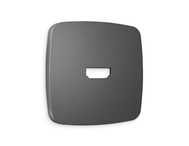 Лицевая панель для HDMI розетки Ambrella Volt Omega OP6640 Лицевая панель для HDMI розетки Ambrella Volt Omega OP6640