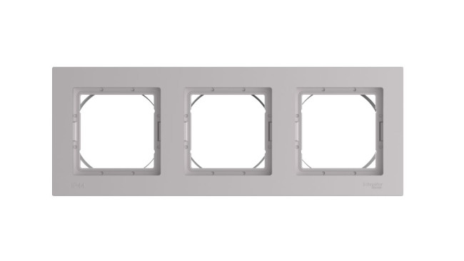 Рамка 3-ая, универсальная Systeme Electric AtlasDesign Aqua Алюминий ATN440303