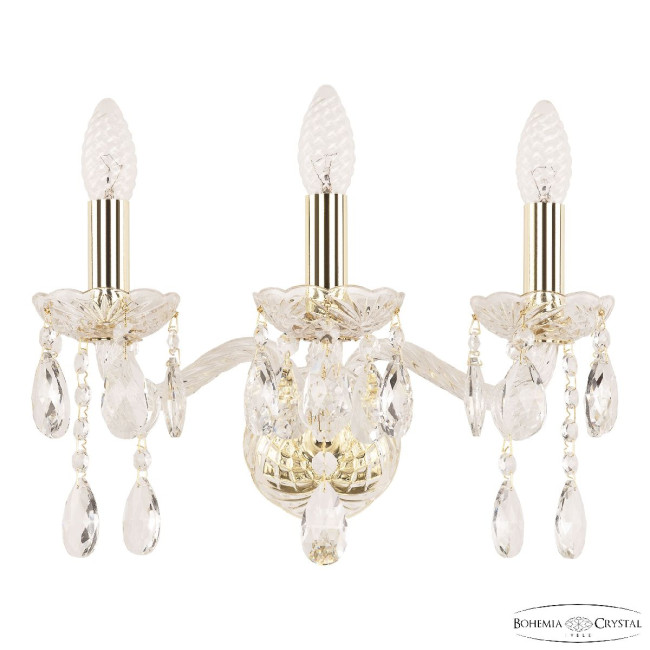 Бра Bohemia Ivele Crystal 107B/3/141 G Бра Bohemia Ivele Crystal 107B/3/141 G