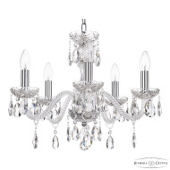 Подвесная люстра Bohemia Ivele Crystal 117/5/165 Ni