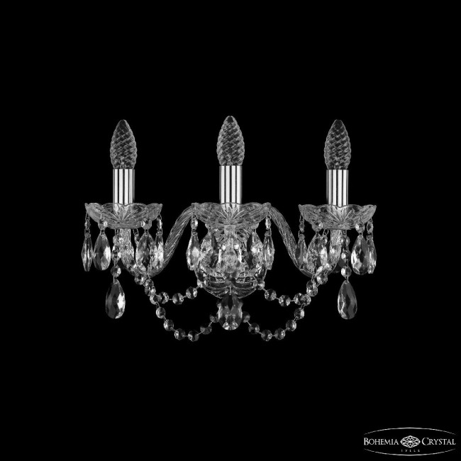 Бра Bohemia Ivele Crystal 1402B/3/160 Ni Бра Bohemia Ivele Crystal 1402B/3/160 Ni