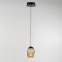 Подвесной светильник MD25090022-1A matt black/champagne