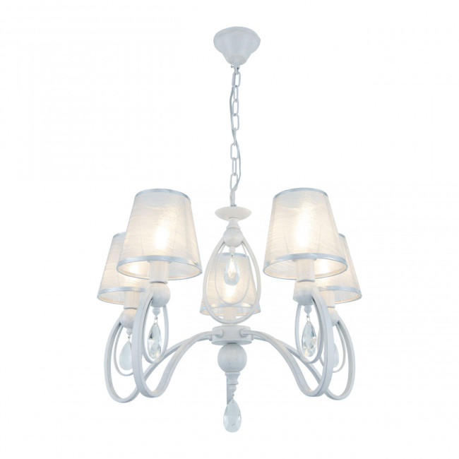 Подвесная люстра Arte Milano 347203/5 WT+SL Подвесная люстра Arte Milano 347203/5 WT+SL