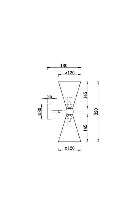 Бра Maytoni Vesper MOD108WL-02WG Бра Maytoni Vesper MOD108WL-02WG