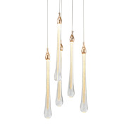 Подвесной светильник Delight Collection Teardrop OM801670-5-G Подвесной светильник Delight Collection Teardrop OM801670-5-G
