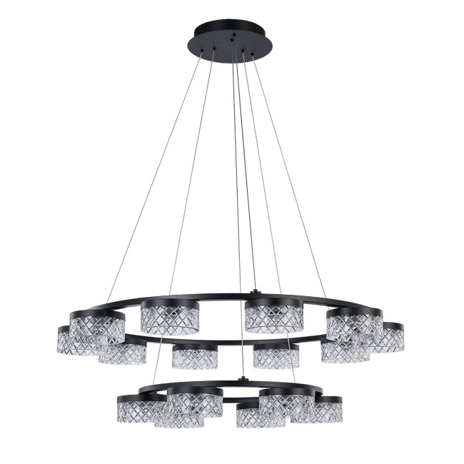 Подвесная люстра Delight Collection MD21020075 MD21020075-16B matt black Подвесная люстра Delight Collection MD21020075 MD21020075-16B matt black
