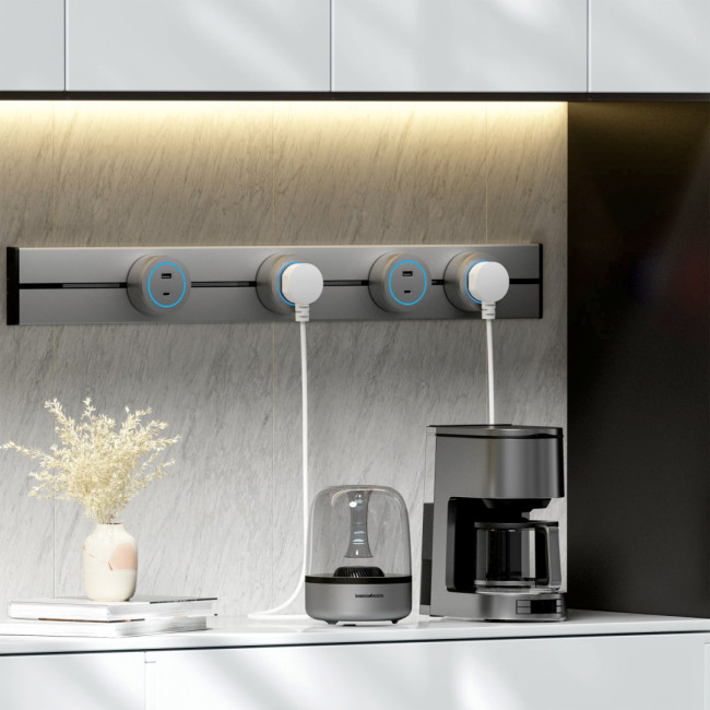 Трековая подсветка Arte Milano Am-track-sockets 397953TLS/LWS Black