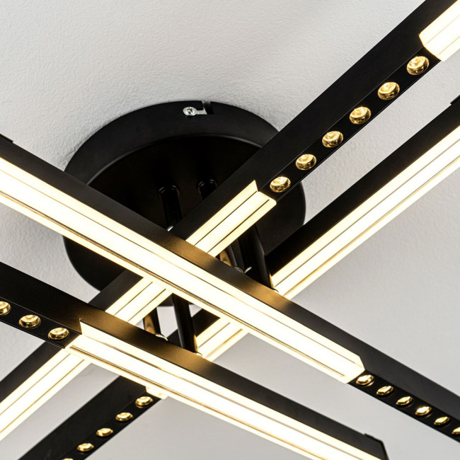 Потолочный светильник LED4U L5110-4 BK Потолочный светильник LED4U L5110-4 BK