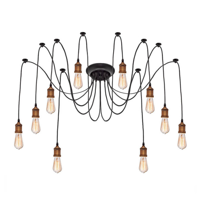 Люстра-паук LOFT IT Spider Loft1162A/10 Люстра-паук LOFT IT Spider Loft1162A/10