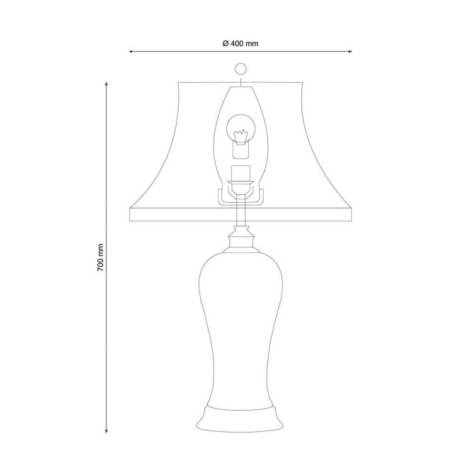 Настольная лампа Lucia Tucci Harrods T932.1 Настольная лампа Lucia Tucci Harrods T932.1