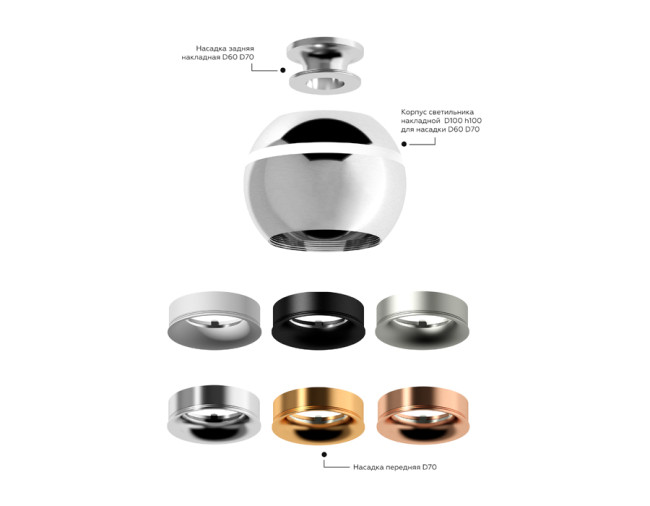 Насадка передняя Ambrella Light DIY Spot N7010