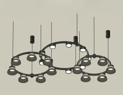 Комплект подвесного светильника Ambrella Light Techno Ring XR92092010 (A9209x3, C9242, C9238, C9232, N8141, N8113)