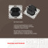 Розетка USB 2.1А+1А Arte Milano 206.46-1.silver Розетка USB 2.1А+1А Arte Milano 206.46-1.silver