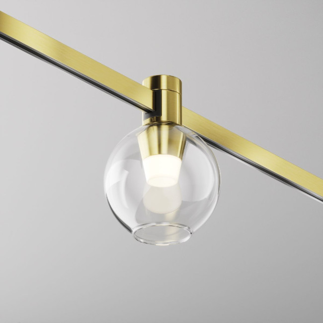 Трековый магнитный светильник Maytoni Bubble TR148-1-3W3K-BS Трековый магнитный светильник Maytoni Bubble TR148-1-3W3K-BS