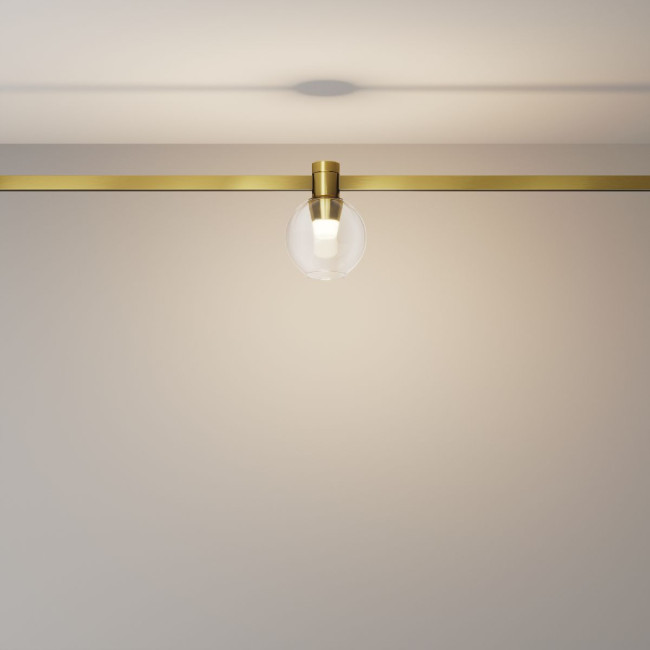 Трековый магнитный светильник Maytoni Bubble TR148-1-3W3K-BS Трековый магнитный светильник Maytoni Bubble TR148-1-3W3K-BS