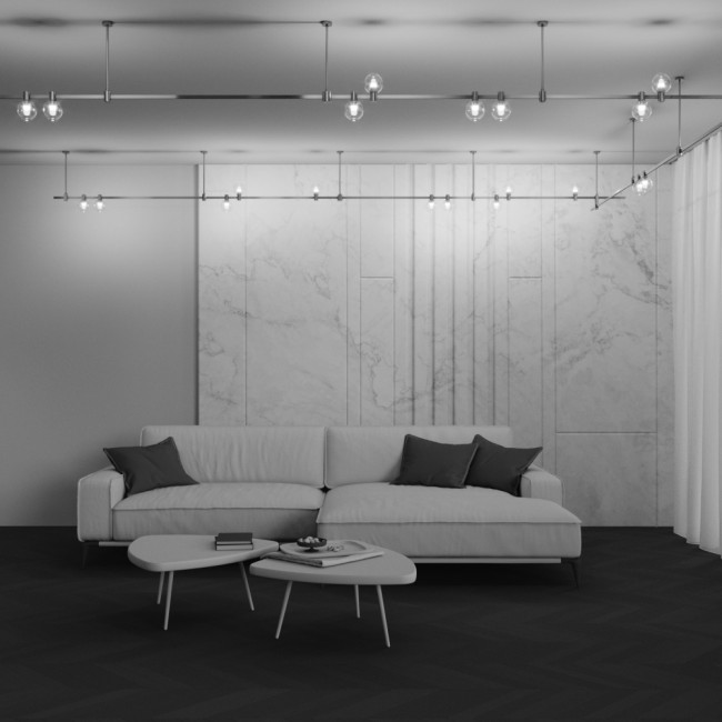 Трековый магнитный светильник Maytoni Bubble TR148-1-3W3K-BS Трековый магнитный светильник Maytoni Bubble TR148-1-3W3K-BS