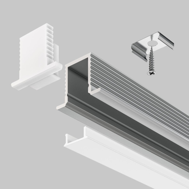 Алюминиевый профиль Maytoni Led strip ALM-1209-S-2M