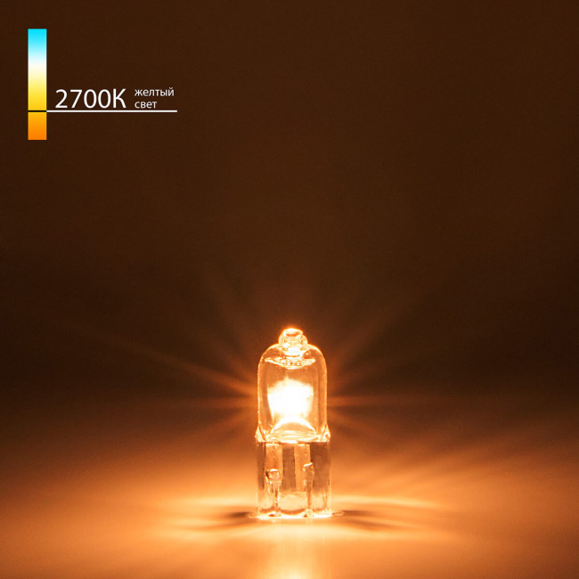 Лампа галогенная Elektrostandard G4 35W сверхъяркая 4690389013645 Лампа галогенная Elektrostandard G4 35W сверхъяркая 4690389013645