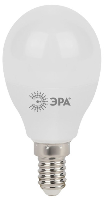Лампа светодиодная Эра E14 9W 6000K LED P45-9W-860-E14 Б0031411 Лампа светодиодная Эра E14 9W 6000K LED P45-9W-860-E14 Б0031411