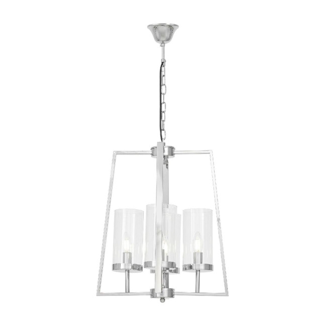 Подвесная люстра Lumina Deco Fedi LDP 1247-4 CHR