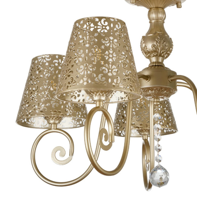 Потолочная люстра Myfar Luna MR1314-5C Потолочная люстра Myfar Luna MR1314-5C