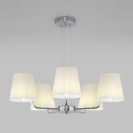 Подвесная люстра Eurosvet Amaretto 60155/5 хром a065002 Подвесная люстра Eurosvet Amaretto 60155/5 хром a065002