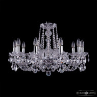 Подвесная люстра Bohemia Ivele Crystal 1402/10/240 Ni Подвесная люстра Bohemia Ivele Crystal 1402/10/240 Ni