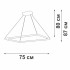 Подвесной светильник Vitaluce V2506DT-0/1S Подвесной светильник Vitaluce V2506DT-0/1S